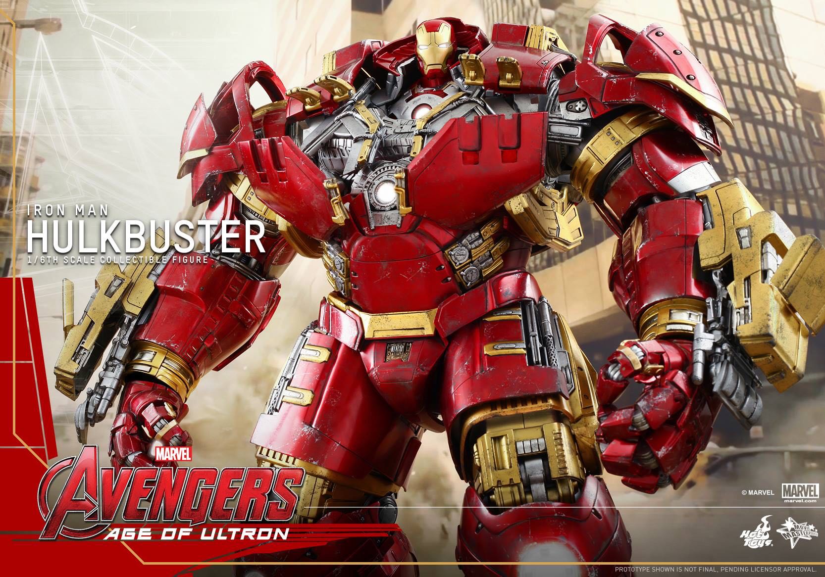 Hulkbuster Hot Toys - Hot Toys (Avengers Age Of Ultron) action figure collectible - Main Image 2