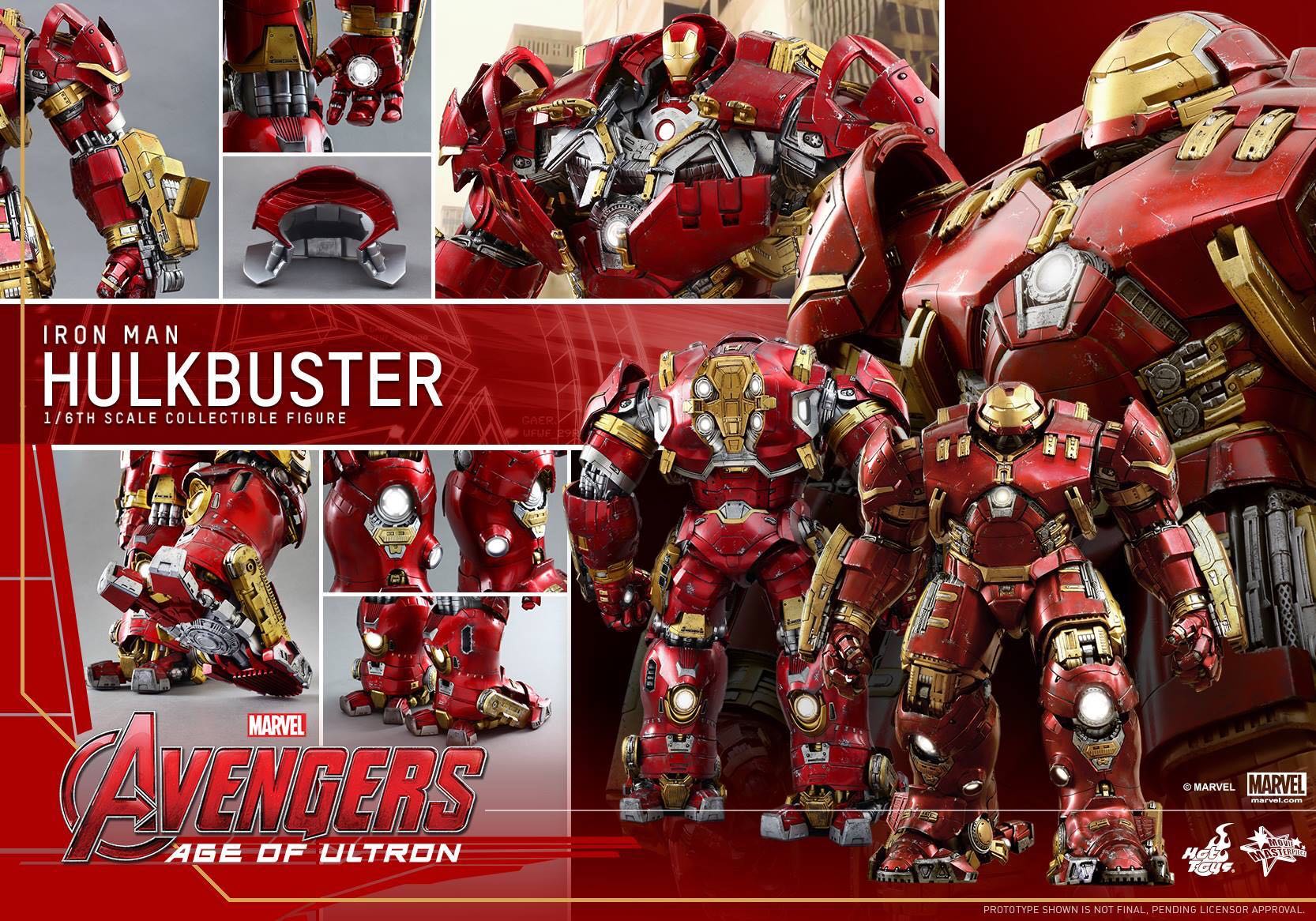 Hulkbuster Hot Toys - Hot Toys (Avengers Age Of Ultron) action figure collectible - Main Image 4