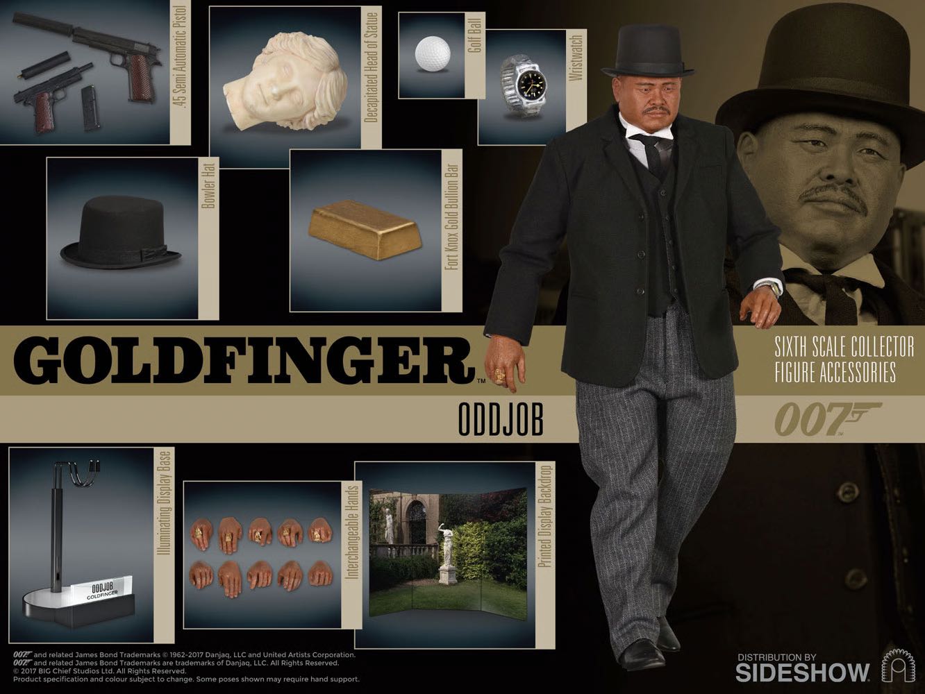 Oddjob - Big Chief Studios (James Bond) action figure collectible - Main Image 10