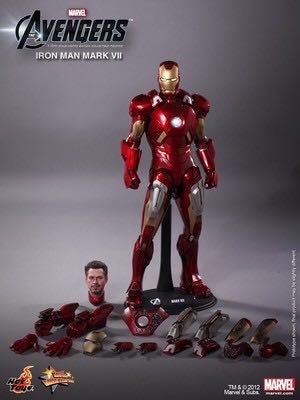 Iron Man Avengers Hot Toys Mark VII - Hot Toys action figure collectible - Main Image 4