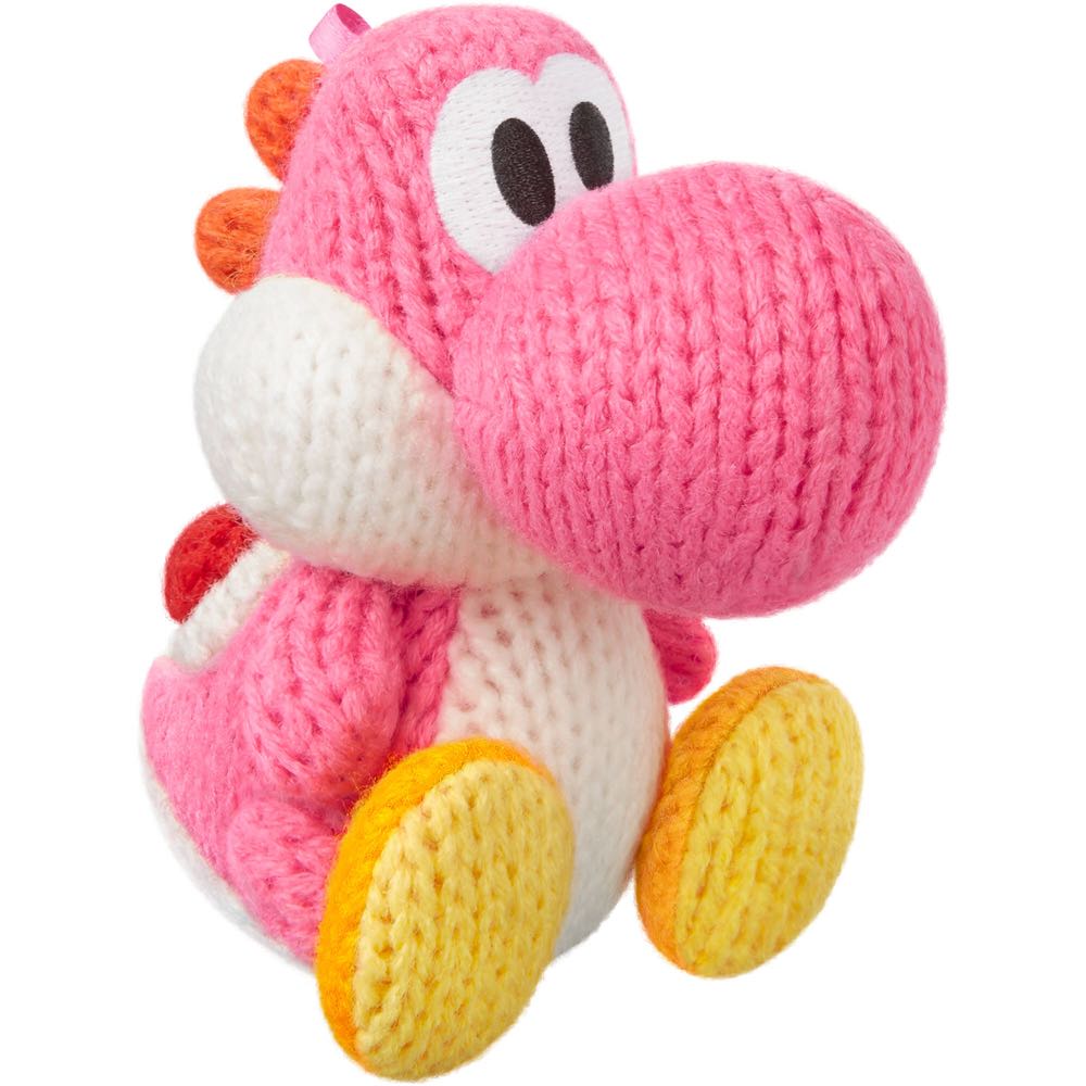 Amiibo (Yoshi’s Wolly World): Pink Yoshi - Nintendo (Yoshi’s Wooly World) action figure collectible - Main Image 2