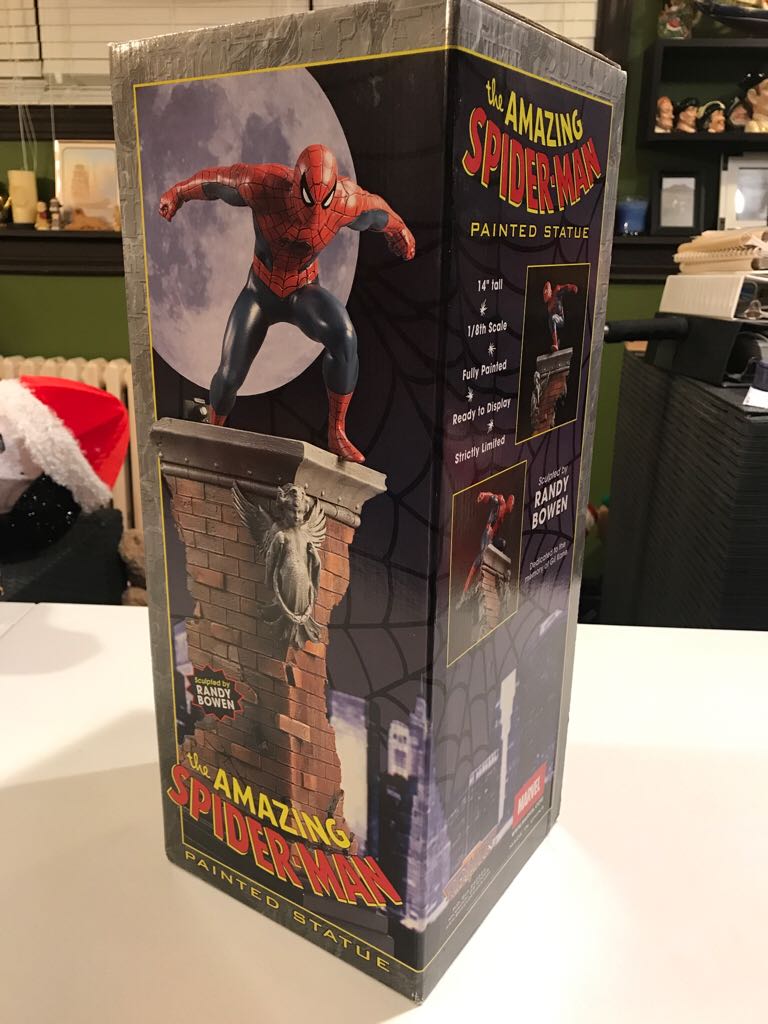 Amazing Spider-man Statue - Sculpt By Randy Bowen 3715/5000  action figure collectible - Main Image 1