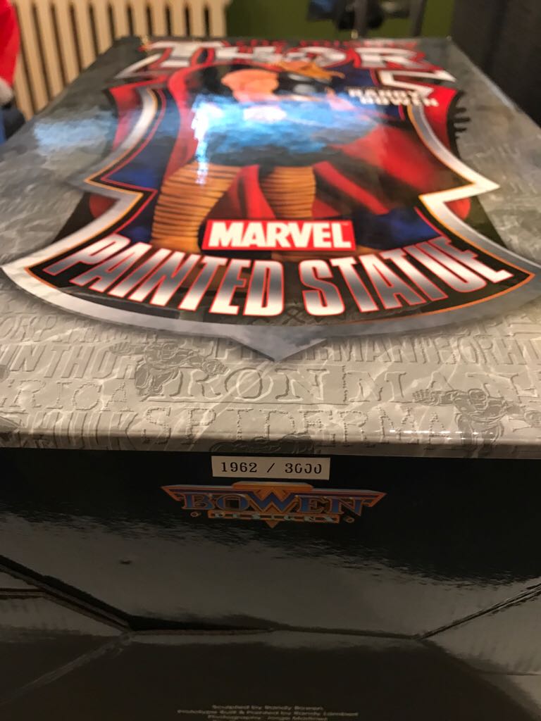 The Mighty Thor Statue By Randy Bowen Museum Pose  action figure collectible - Main Image 2