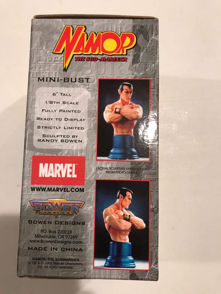 Bowen Mini Bust Namor Variant  action figure collectible - Main Image 2