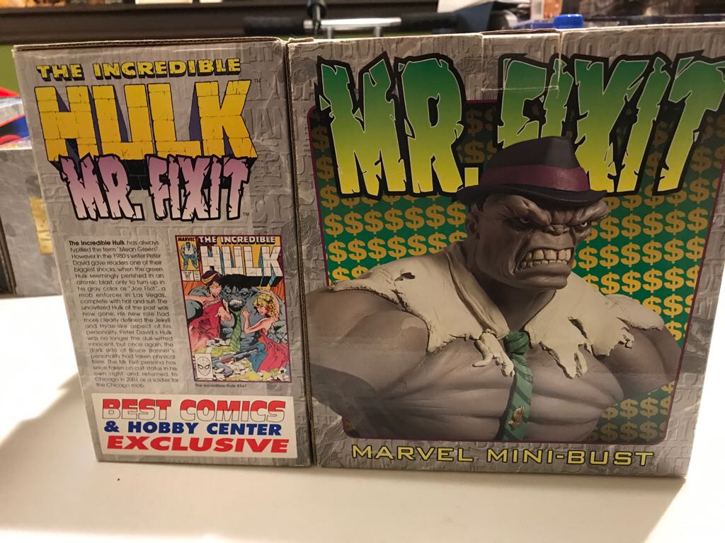 Bowen Mini Bust Mr Fixit Best Comics And Hobbg Center Exclusive - Bowen Designs (Marvel) action figure collectible - Main Image 2