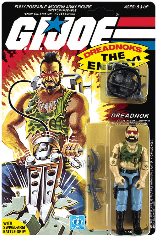 Ripper (v1) - Hasbro (GI Joe: A Real American Hero) action figure collectible - Main Image 2