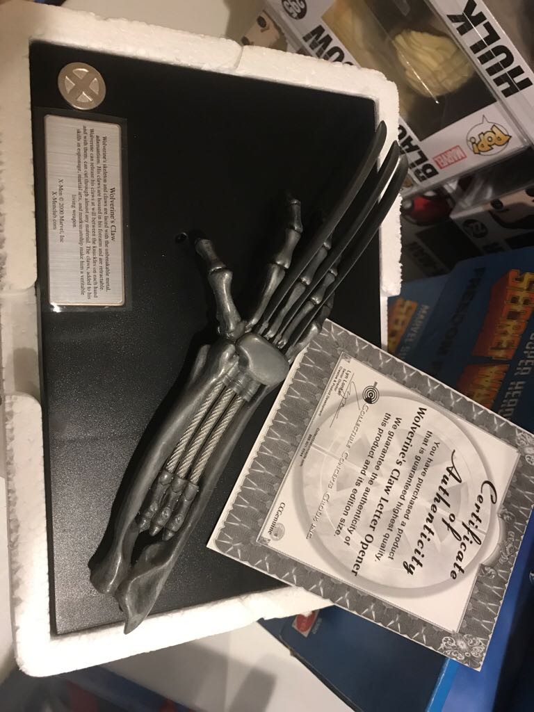 Ollectable. Oncepts Group Wolverine Letter Openner  action figure collectible - Main Image 2