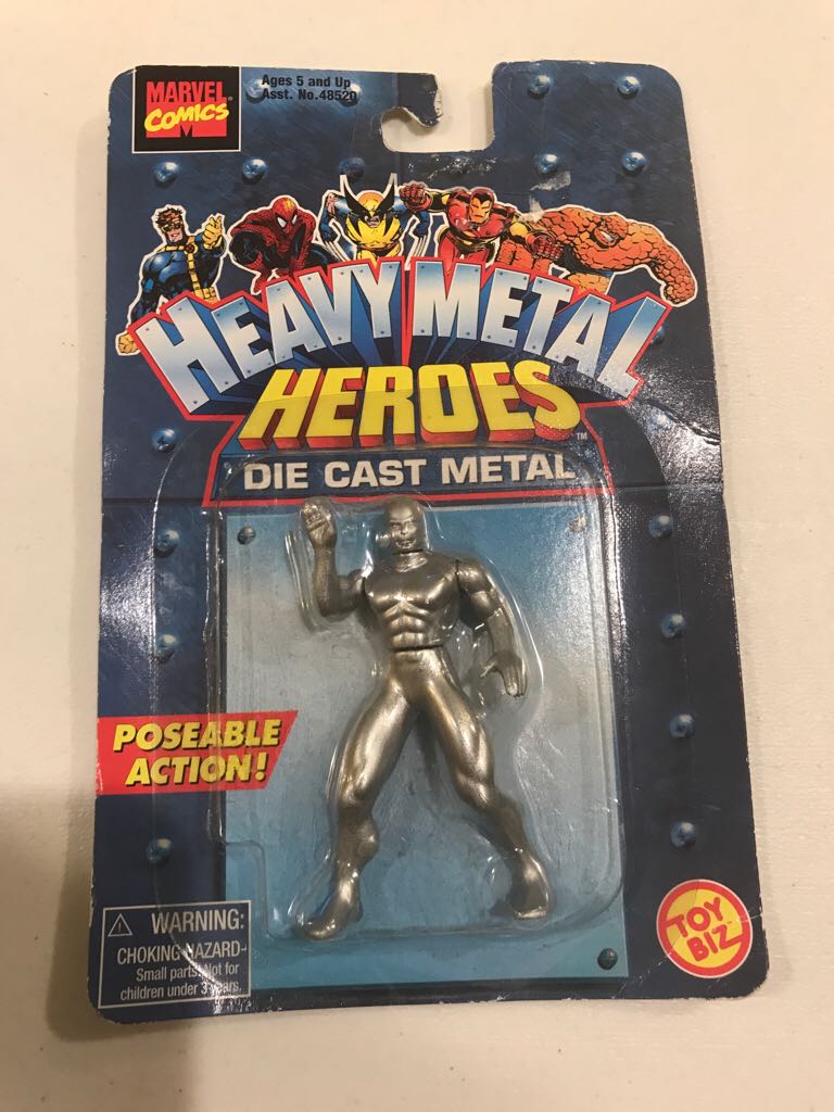 Marvel Heavy Metal Heroes Silver Surfer  action figure collectible - Main Image 1