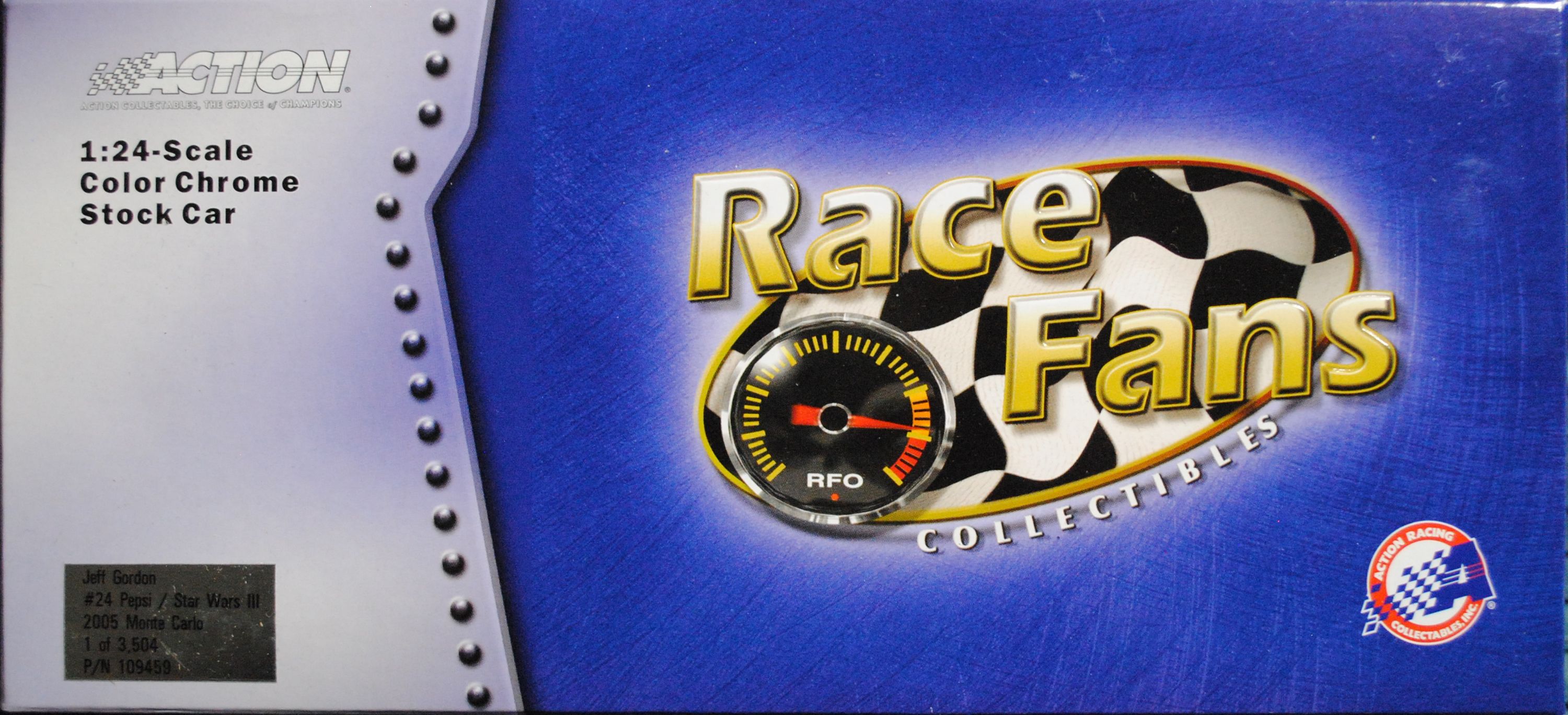 Nascar Jeff Gordon #24 2005 Chevrolet Monte Carlo Star Wars Episode III - Action Racing (NASCAR Star Wars) action figure collectible - Main Image 2