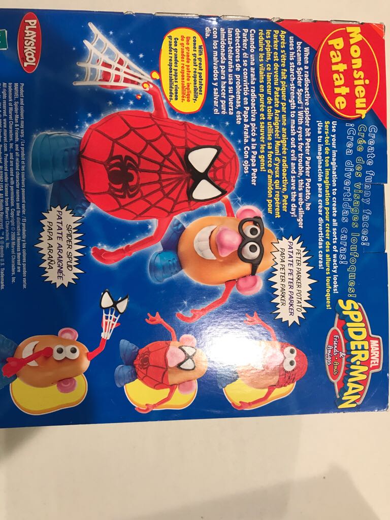 Marvel Spider-Man Mr. Potatoe Head  action figure collectible - Main Image 2