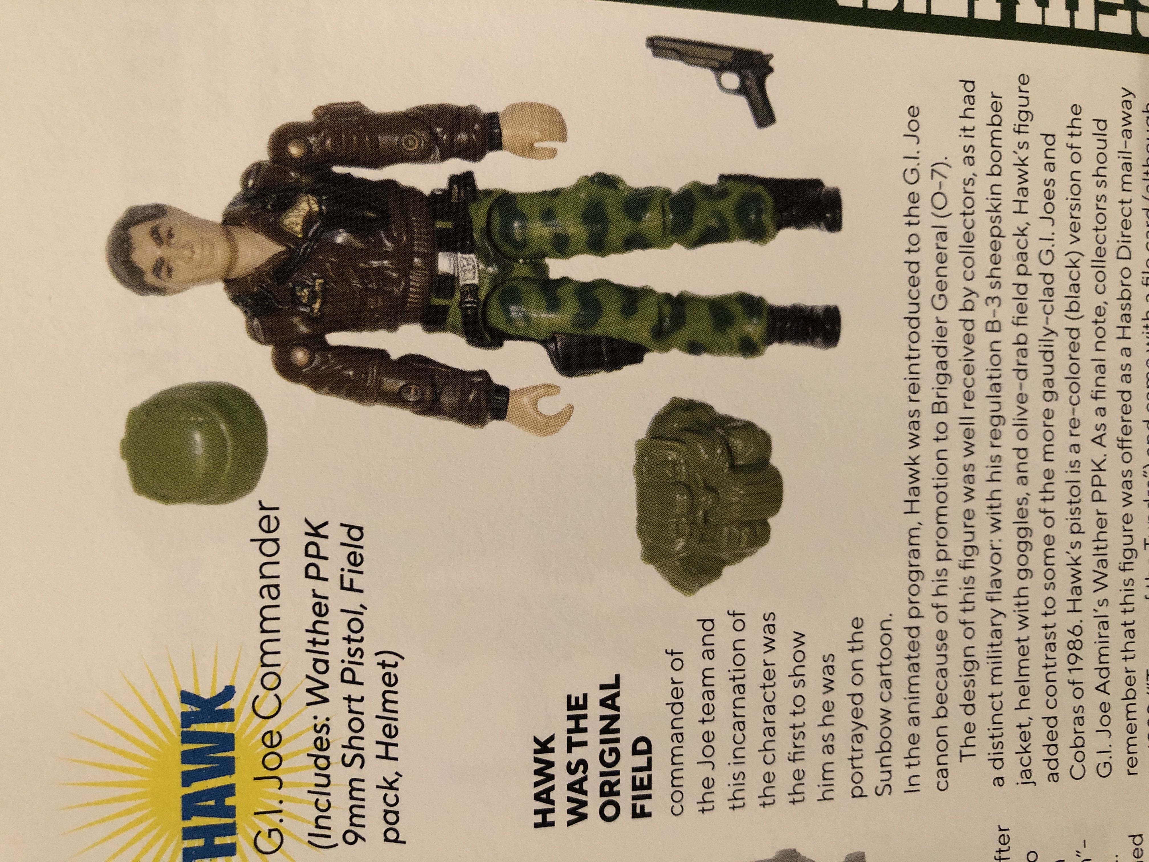 G.I. Joe (ARAH ‘86) - Hawk (v2) - Hasbro (G.I. Joe Vintage) action figure collectible - Main Image 3
