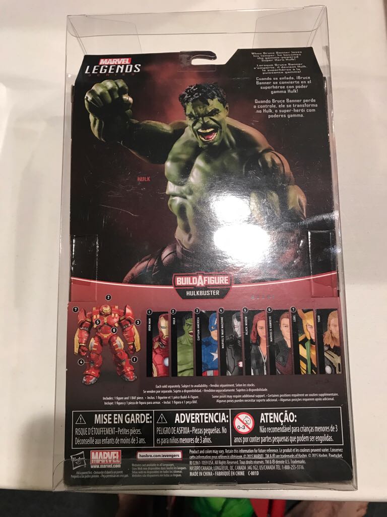 Marvel Legends Age Of Ultron Hulkbuster Uk Exclusive - Hulk - Hasbro (Marvel Legends) action figure collectible - Main Image 2
