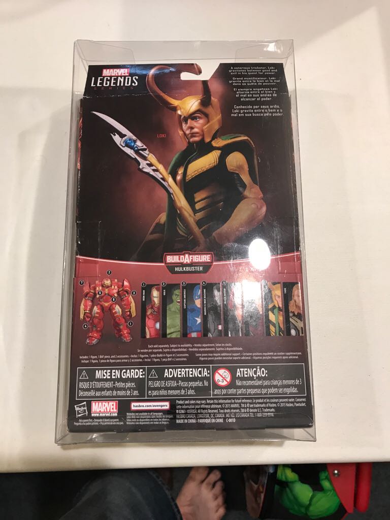 Marvel Legends Age Of Ultron Hulkbuster Uk Exclusive - Loki  action figure collectible - Main Image 2