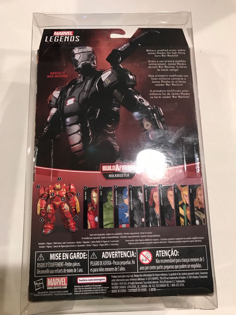 Marvel Legends Age Of Ultron Hulkbuster Uk Exclusive - War Machine - Hasbro action figure collectible - Main Image 2