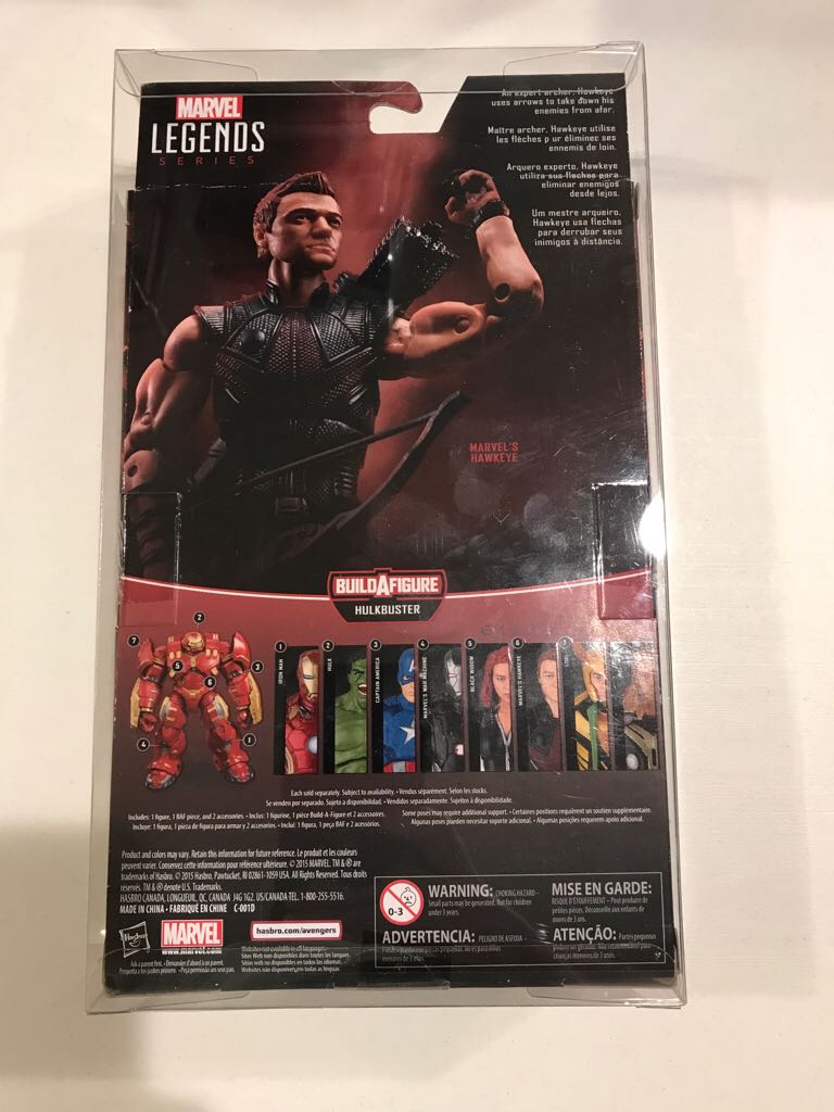 Marvel Legends Hawkeye Age Of Ultron Hulkbuster Uk Exclusive - Hasbro (Marvel Legend Series) action figure collectible - Main Image 2