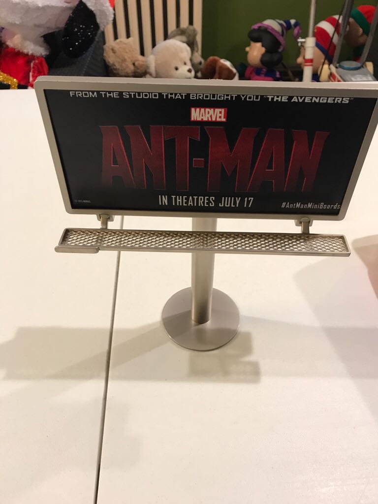 Ant Man Movie Mini Billboard Promotional Item #AntManMiniBoards  action figure collectible - Main Image 1