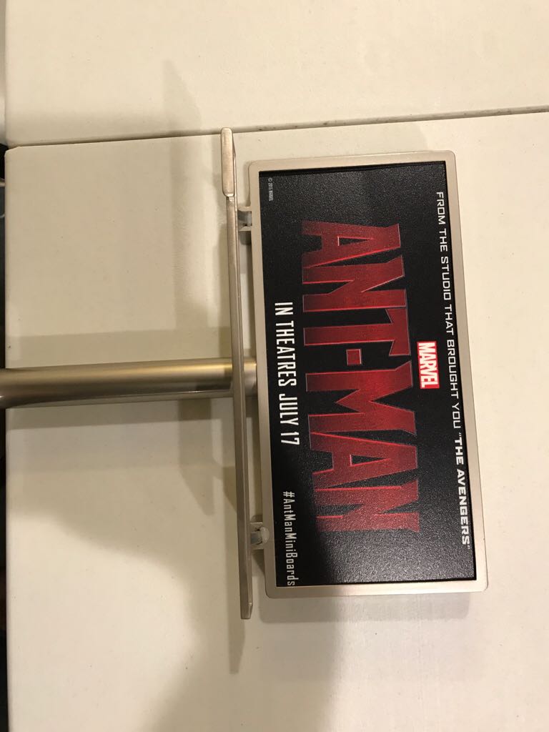 Ant Man Movie Mini Billboard Promotional Item #AntManMiniBoards  action figure collectible - Main Image 2