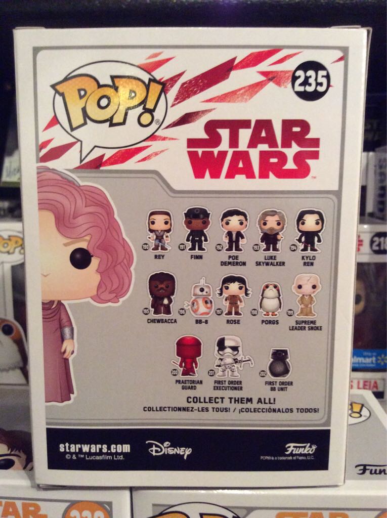 235 Vice Admiral Holdo - Funko (Star Wars Pop) action figure collectible - Main Image 2