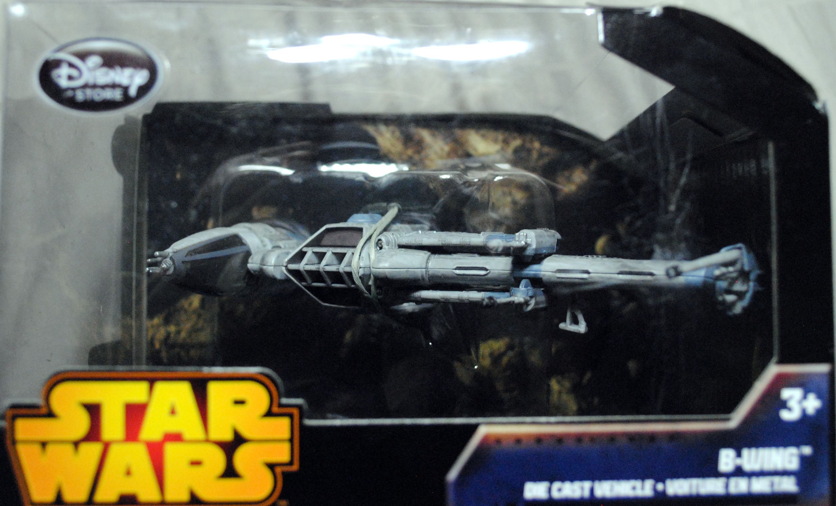 Disney Diecast Star Wars Vehicle: B-Wing Fighter Black Box - Disney diecast Vehicle (Disney Diecast Vehicles) action figure collectible - Main Image 2
