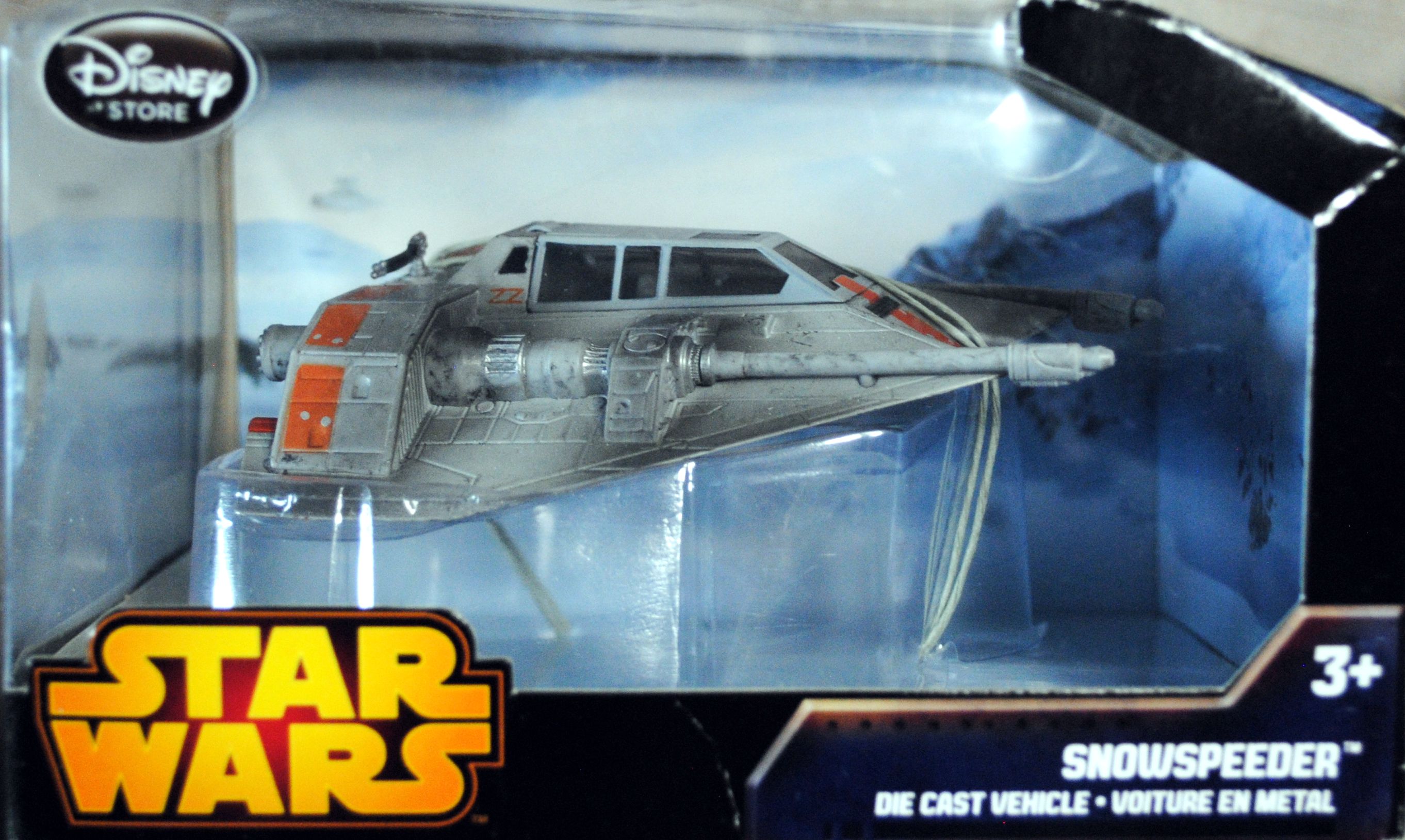 Disney Diecast Star Wars Vehicle: Snowspeeder Black Box ESB - Disney Store (Disney Diecast Vehicles) action figure collectible - Main Image 2