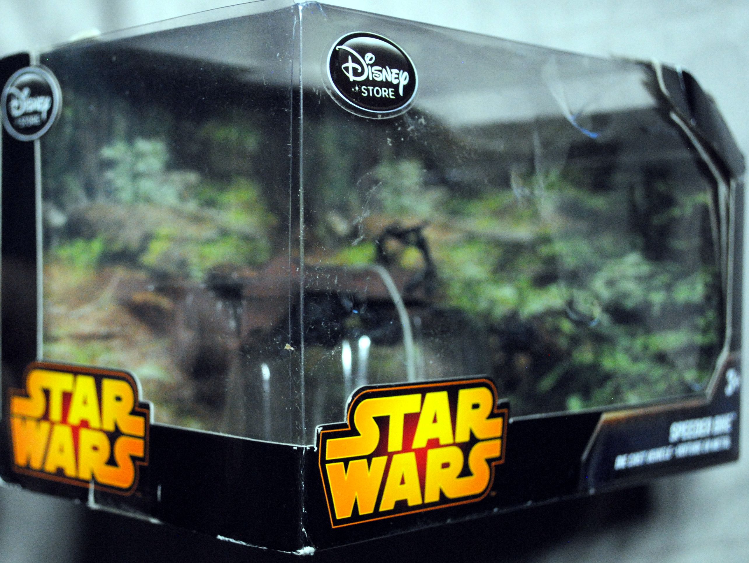 Disney Diecast Star Wars Vehicle: Speeder Bike black box - Disney Store (Disney Diecast Vehicles) action figure collectible - Main Image 2