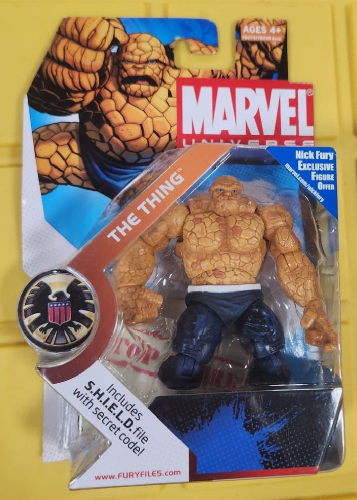 Marvel: Thing - Hasbro (Marvel Universe Fury Files) action figure collectible - Main Image 3