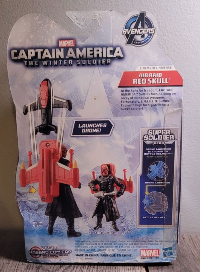 Marvel: Red Skull, Air Raid - Hasbro (Captain America: The Winter Soldier) action figure collectible - Main Image 4
