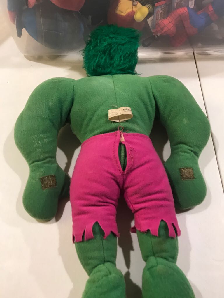 Knockerbocker 1978 Hulk Plush  action figure collectible - Main Image 2