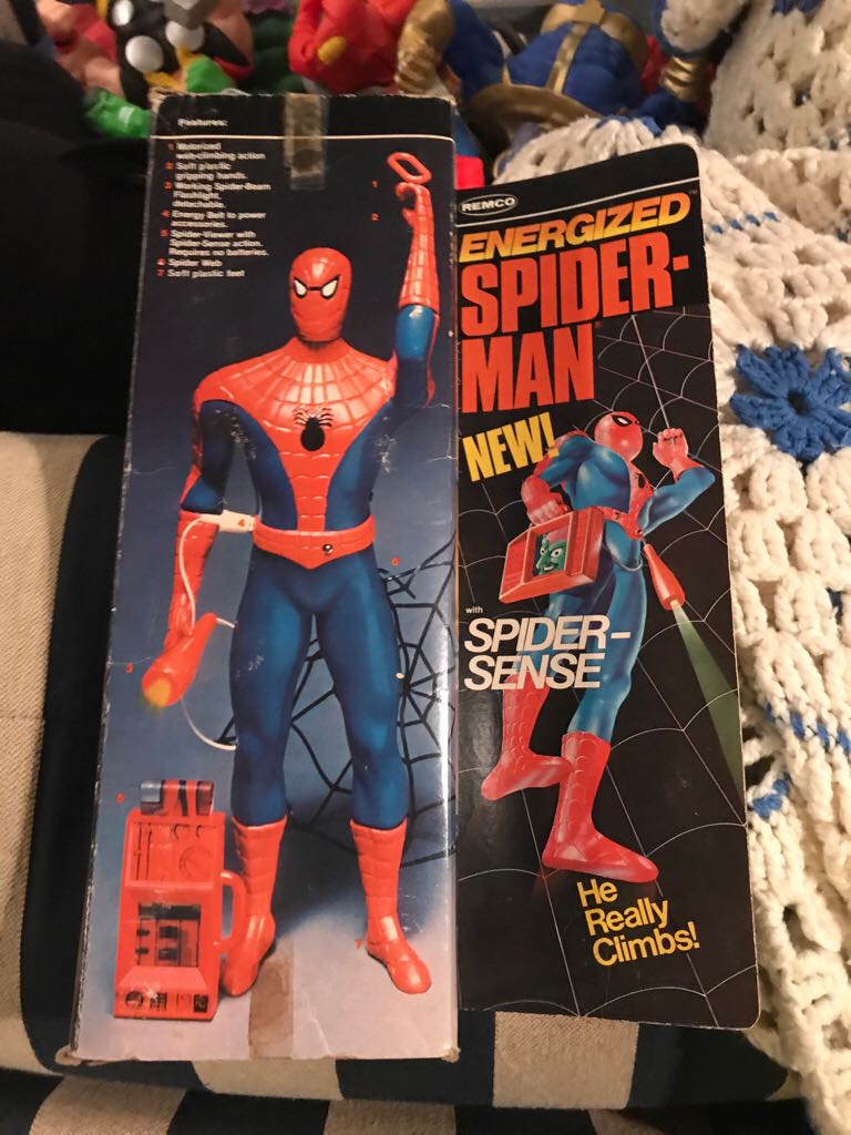 Remco Energized Spider-Man  action figure collectible - Main Image 2