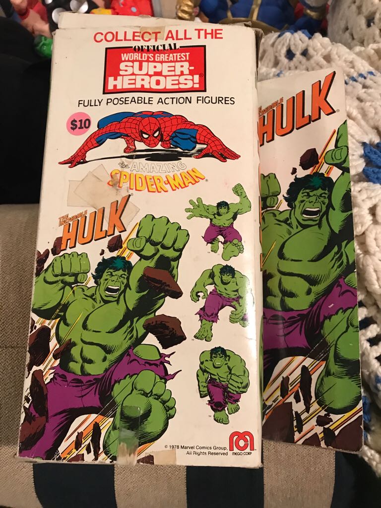 Mego 1978 The Incredible Hulk With Fly Away Action - Mego action figure collectible - Main Image 2