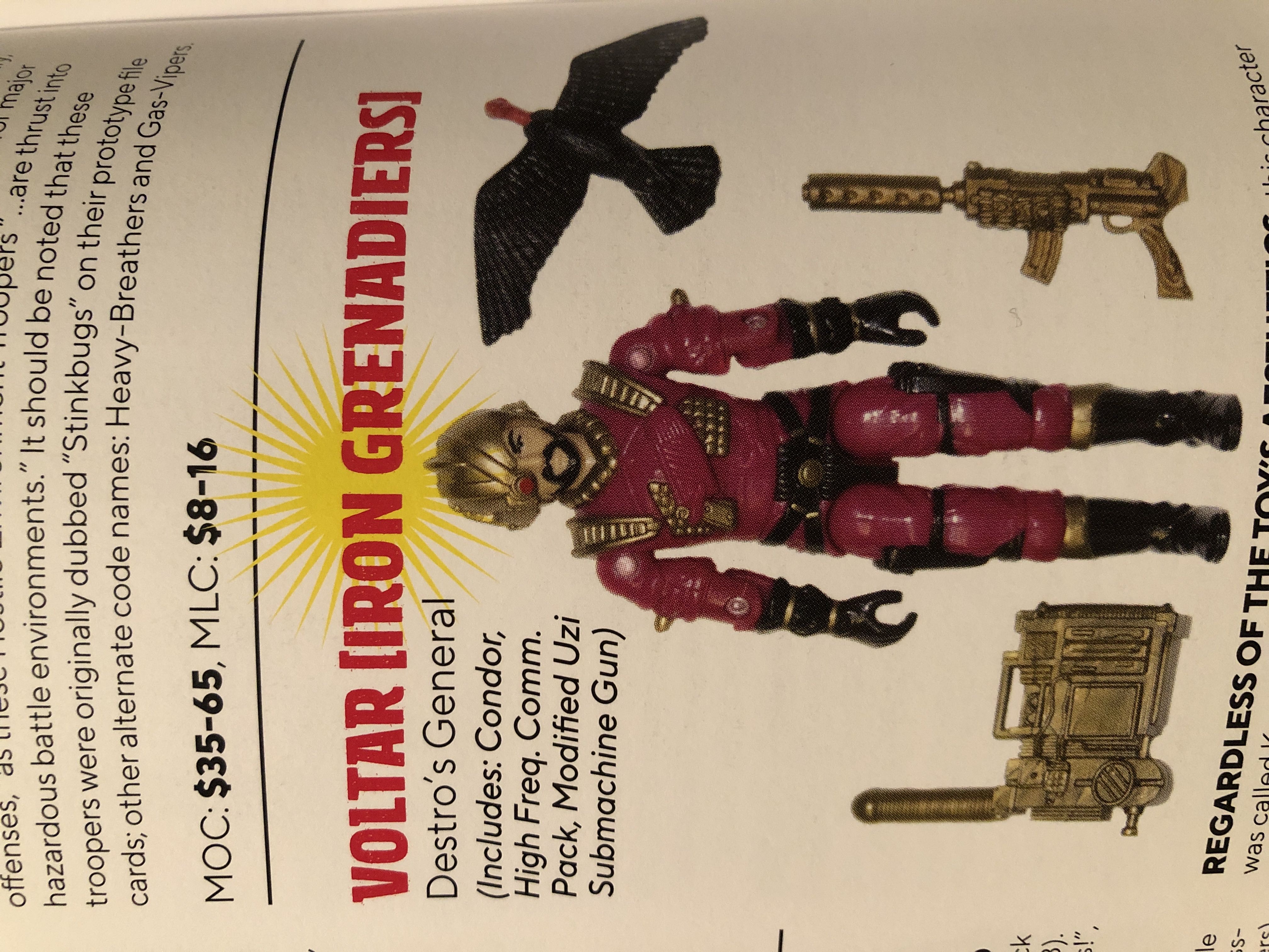 1988 Voltar (v1) - Hasbro (G.I. Joe Vintage) action figure collectible - Main Image 3