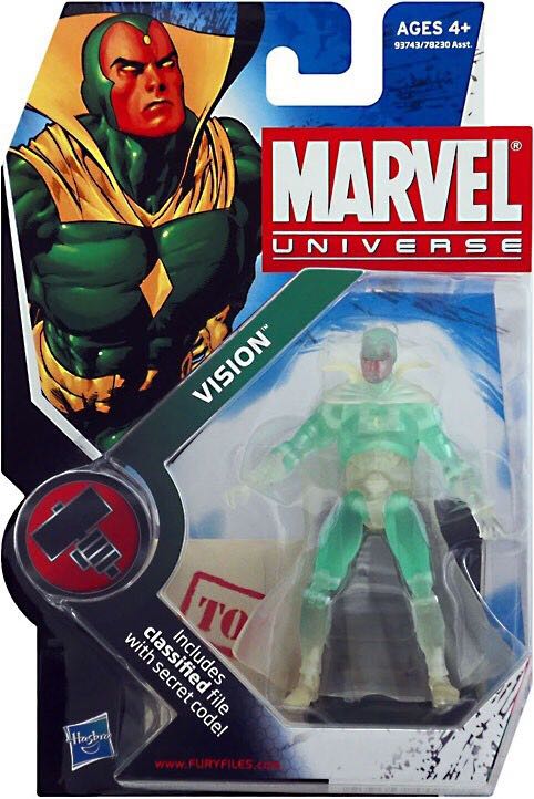 Marvel Universe Vision Phasing - Hasbro (Marvel Universe) action figure collectible - Main Image 1