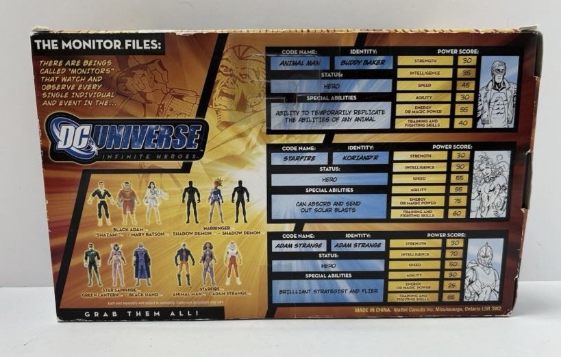 Animal Man - Mattel (DC Infinite Heroes) action figure collectible - Main Image 4