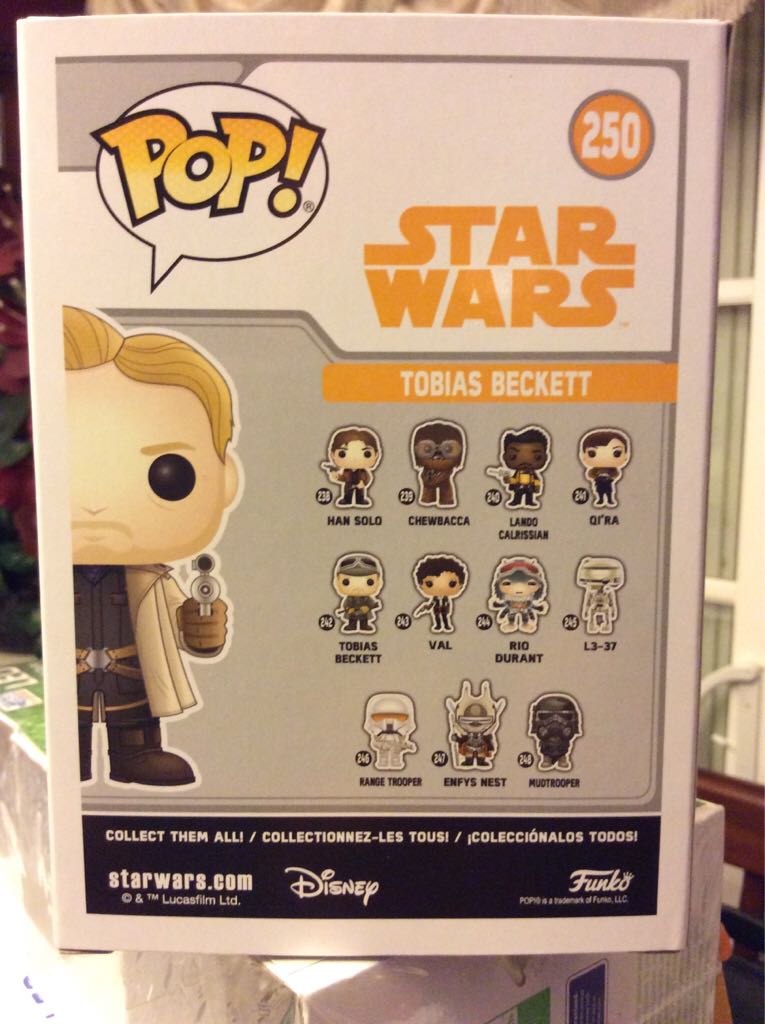 #250 Tobias Beckett  (Pop) action figure collectible - Main Image 2
