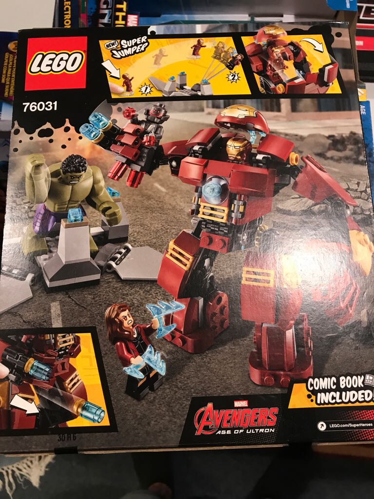 Lego Marvel Super Heroes Age Of Ultron Hulkbuster  action figure collectible - Main Image 2