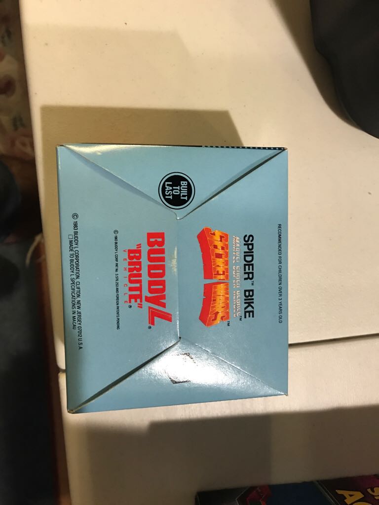 Marvel Super Heroes Secret Wars Spider Cycke Buddy L  action figure collectible - Main Image 2