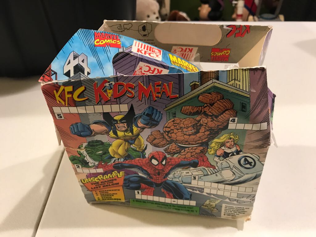 Marvel Super Hero Kfc Kids Meal Toys Set Of 8  action figure collectible - Main Image 1