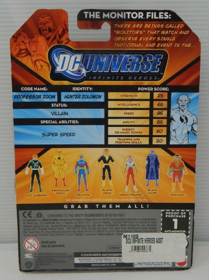 DC: Professor Zoom - Mattel (DC UNIVERSE Infinite Heroes) action figure collectible - Main Image 4