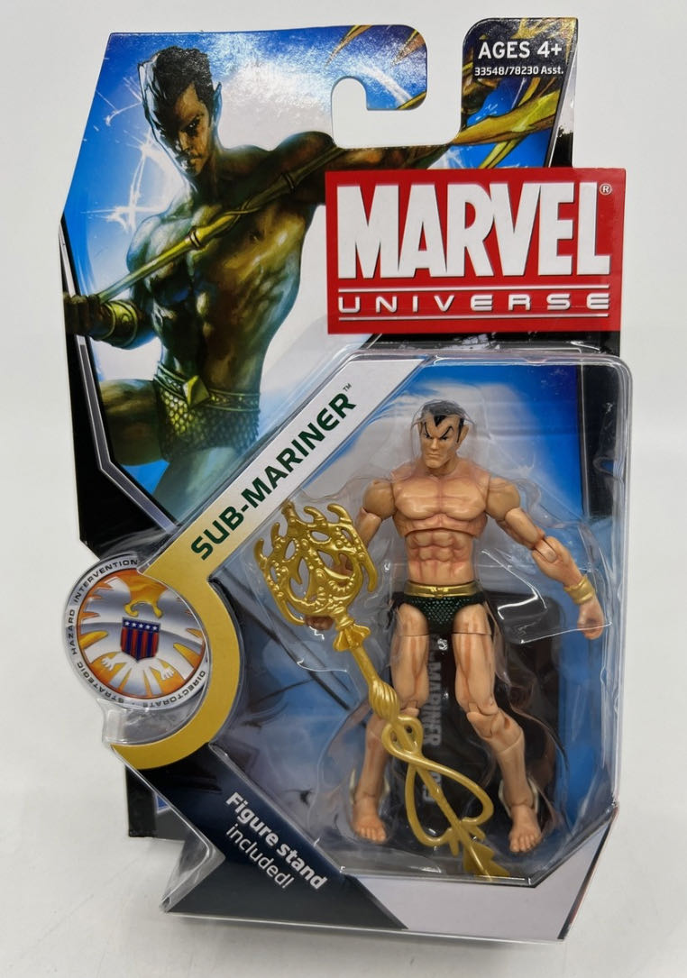 Marvel: Sub Mariner - Hasbro (Marvel Universe Fury Files) action figure collectible - Main Image 3