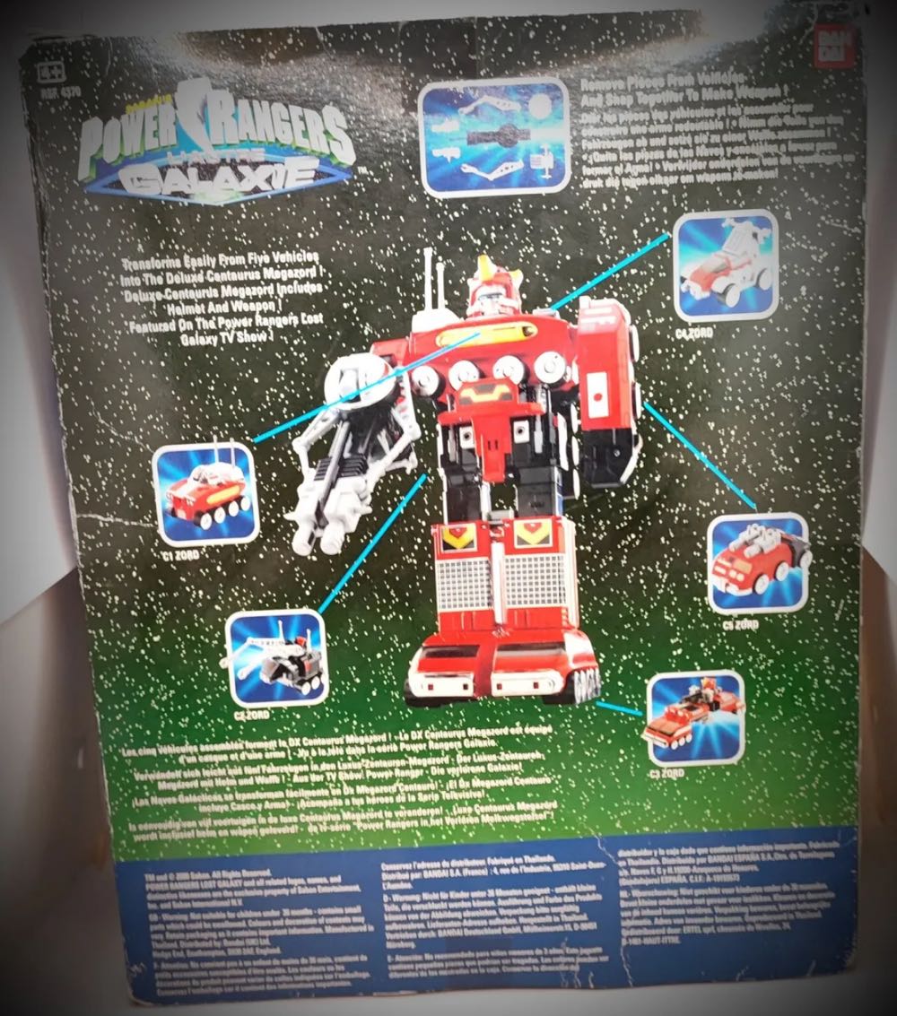 Power Rangers Wild Force Centaurus Megazord - Bandai (Power Rangers Lost Galaxy) action figure collectible - Main Image 2
