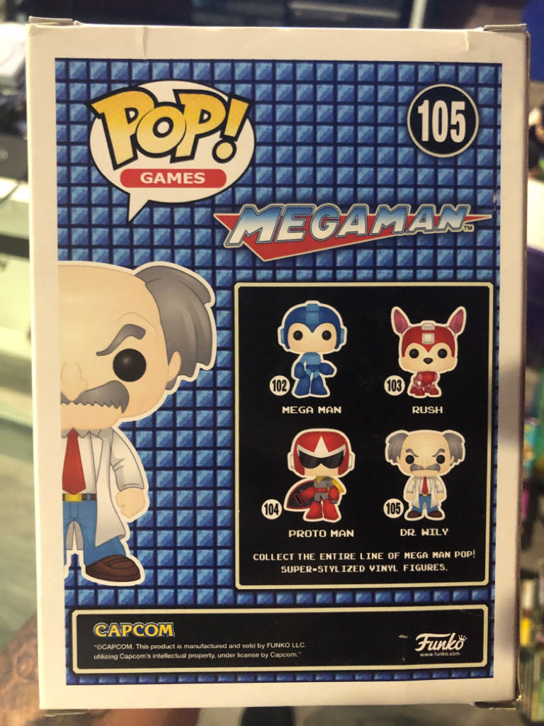 Funko Pop! Mega Man: Dr. Wily - Funko (Mega Man) action figure collectible - Main Image 2