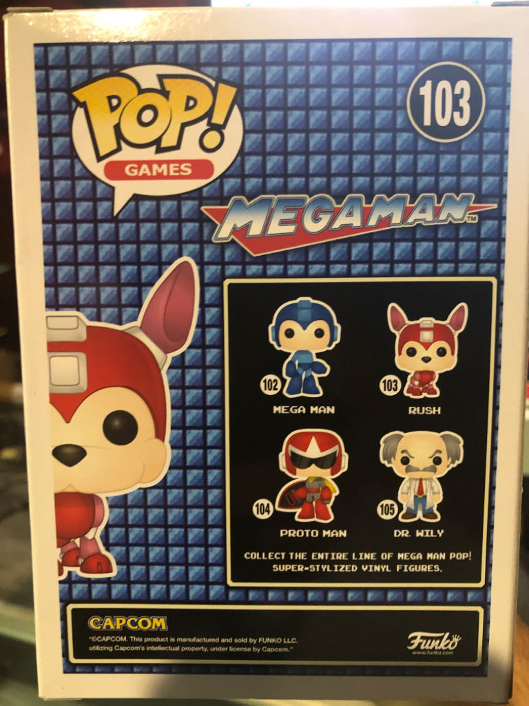 Funko Pop! Mega Man: Rush - Funko (Mega Man) action figure collectible - Main Image 2