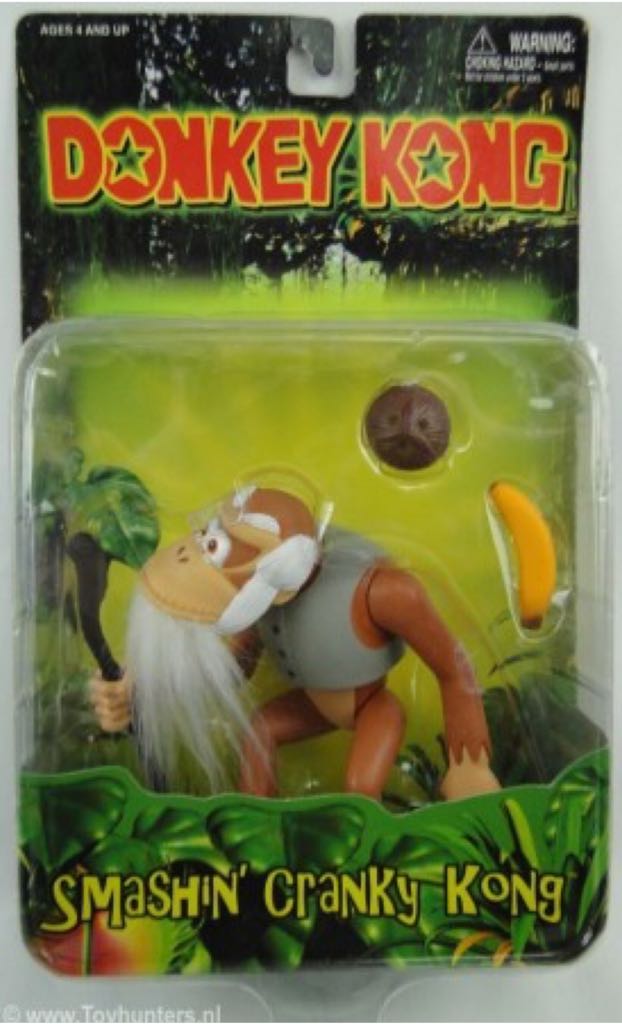 Toy Site Smashin’ Cranky Kong - Toy Site (Donkey Kong) action figure collectible - Main Image 1