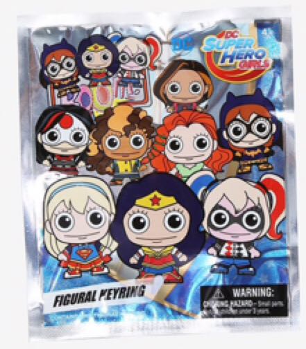 DC SUPERHERO GIRLS Figural Keyring - Monogram International (DC Superhero Girls) action figure collectible - Main Image 2