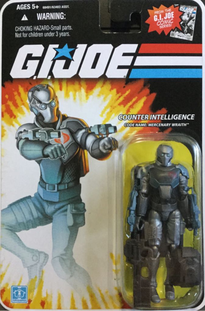 Wraith - 25th Anniversary - Hasbro (G.I.JOE A Real American Hero) action figure collectible - Main Image 1