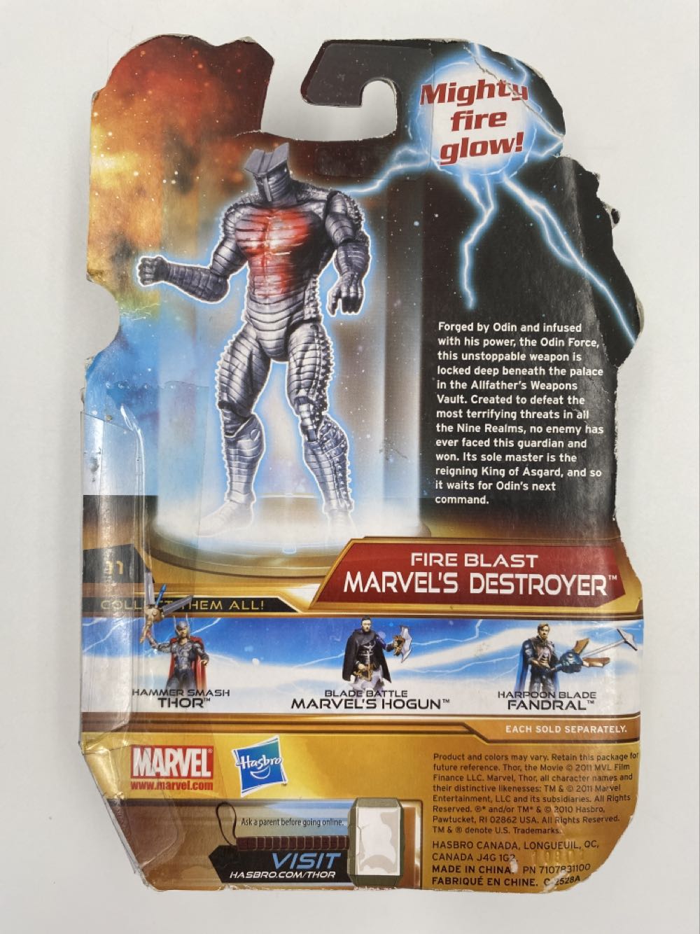 Marvel: Destroyer - Hasbro (Thor: The Mighty Avenger) action figure collectible - Main Image 3