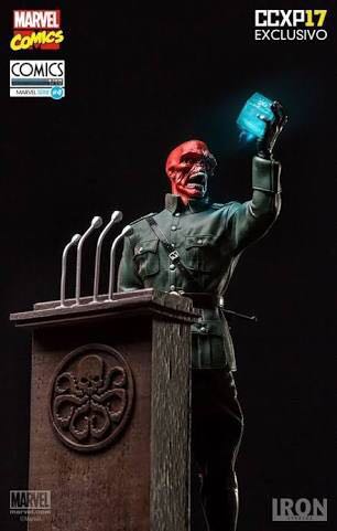Caveira Vermelha Comics  Iron Studios CCXP 2017 Exclusive - Iron Studios (Marvel Comics) action figure collectible - Main Image 2