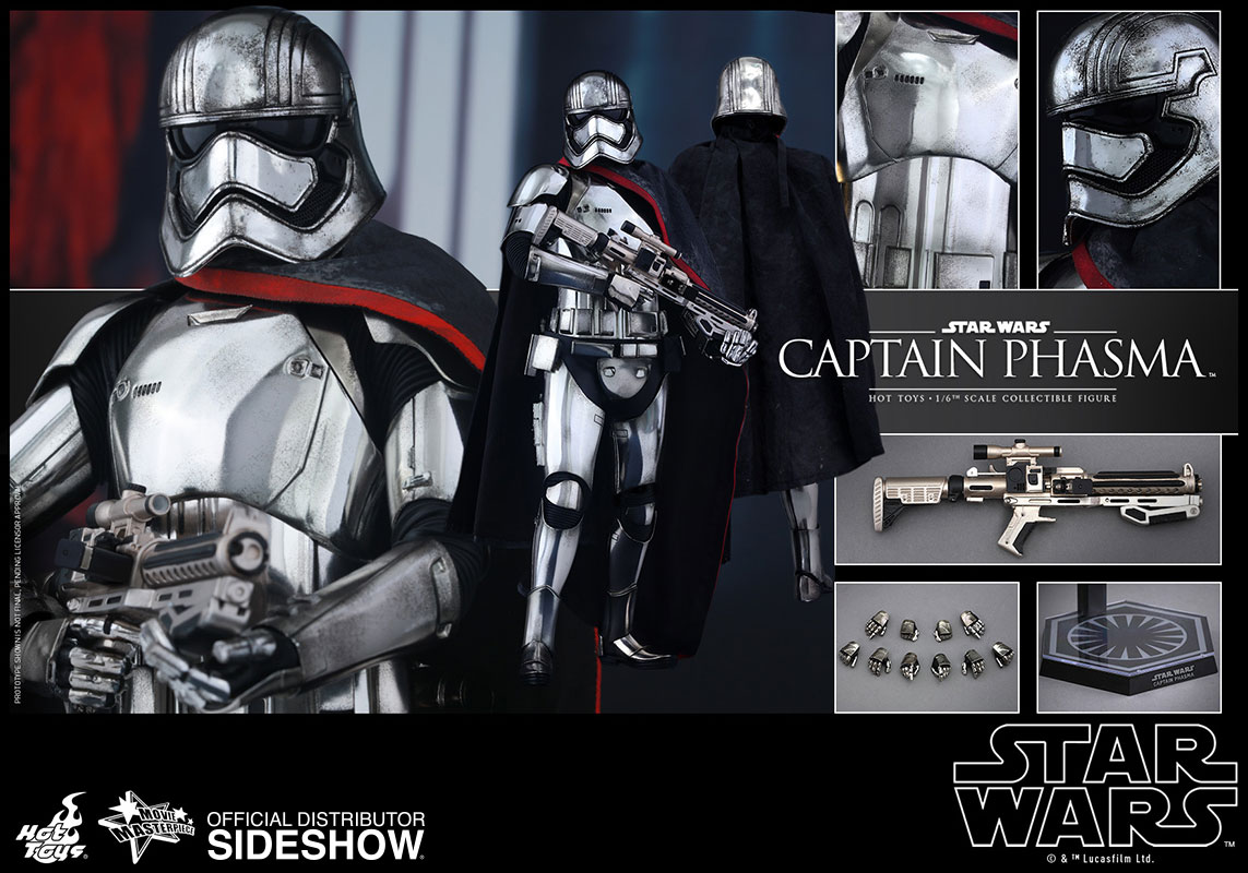 Captain Phasma - Hot Toys (Sixth Scale Figures) action figure collectible - Main Image 2