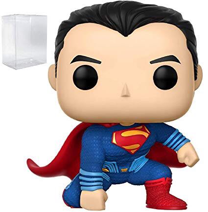 Funko Pop-Superman - Funko (Funko Pop Heroes) action figure collectible [Barcode 889698137041] - Main Image 2