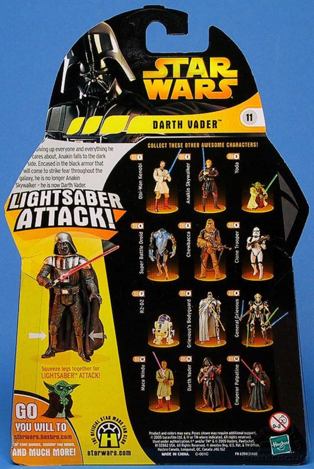 Darth Vader - Hasbro (Star Wars) action figure collectible [Barcode 076930852842] - Main Image 2